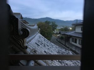 View over the rooftop of temple 6