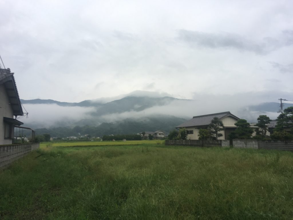 Mist over the mountains